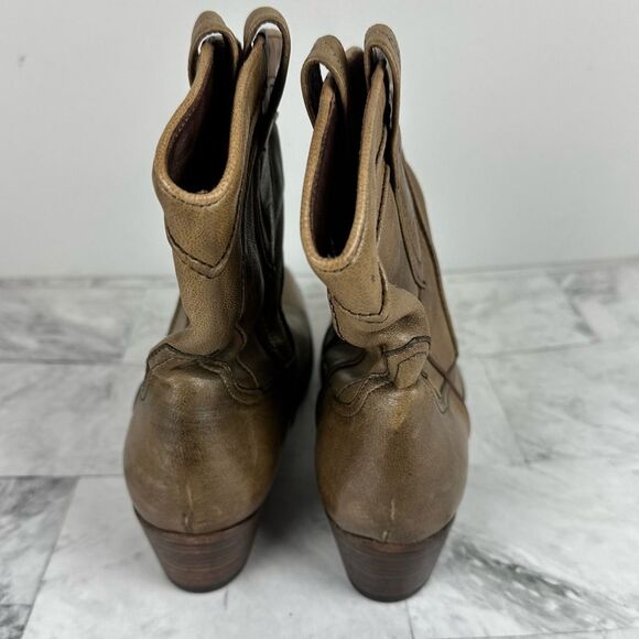 New I. N. K. Western leather boots size EU 37 Italy - Picture 4 of 10